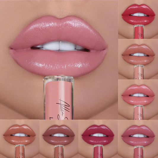 Silky Cream Lip Glaze: Luxurious Gloss & Lipstick