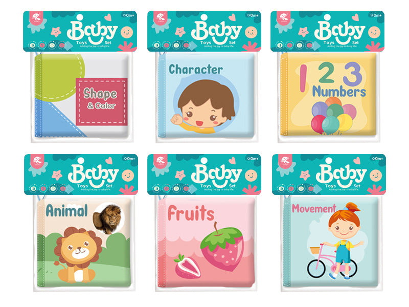 Baby Cloth Book Early Education Sensory Toy
