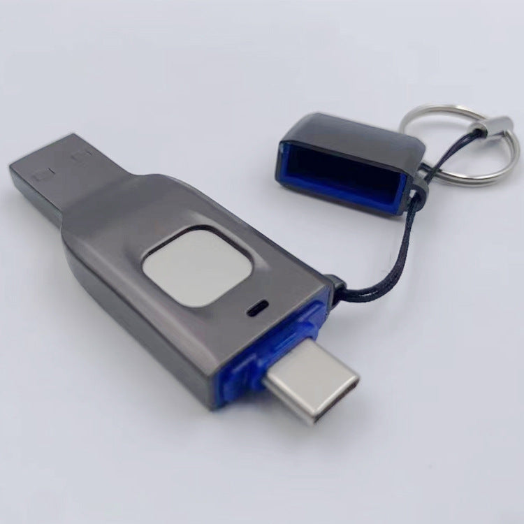 Biometric Fingerprint Encryption USB 3.0 & Type-C Security Data Disk