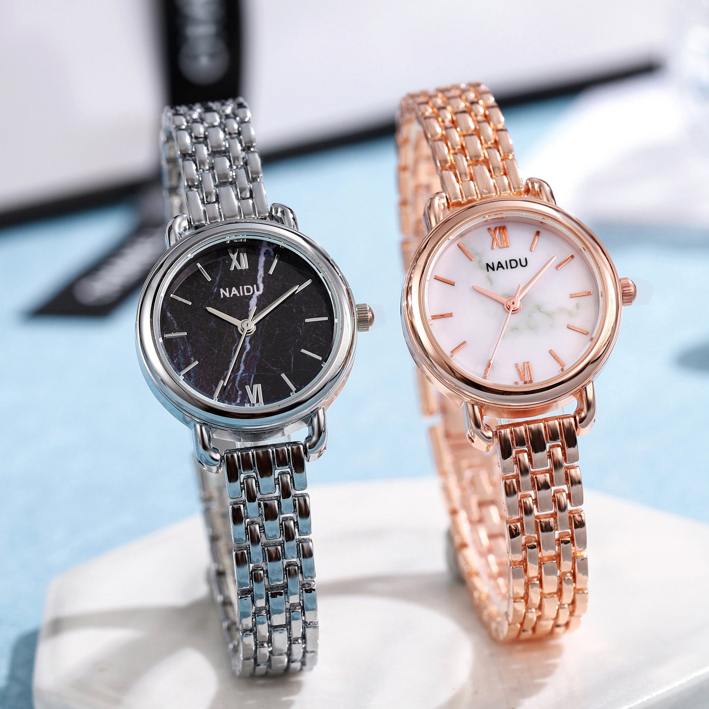 Rare Women's Steel-band Waterproof Watch