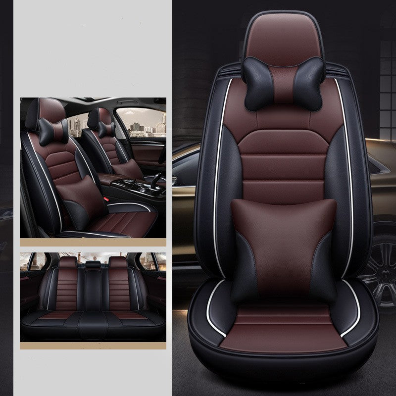 Premium Universal Leather Car Seat Cushion