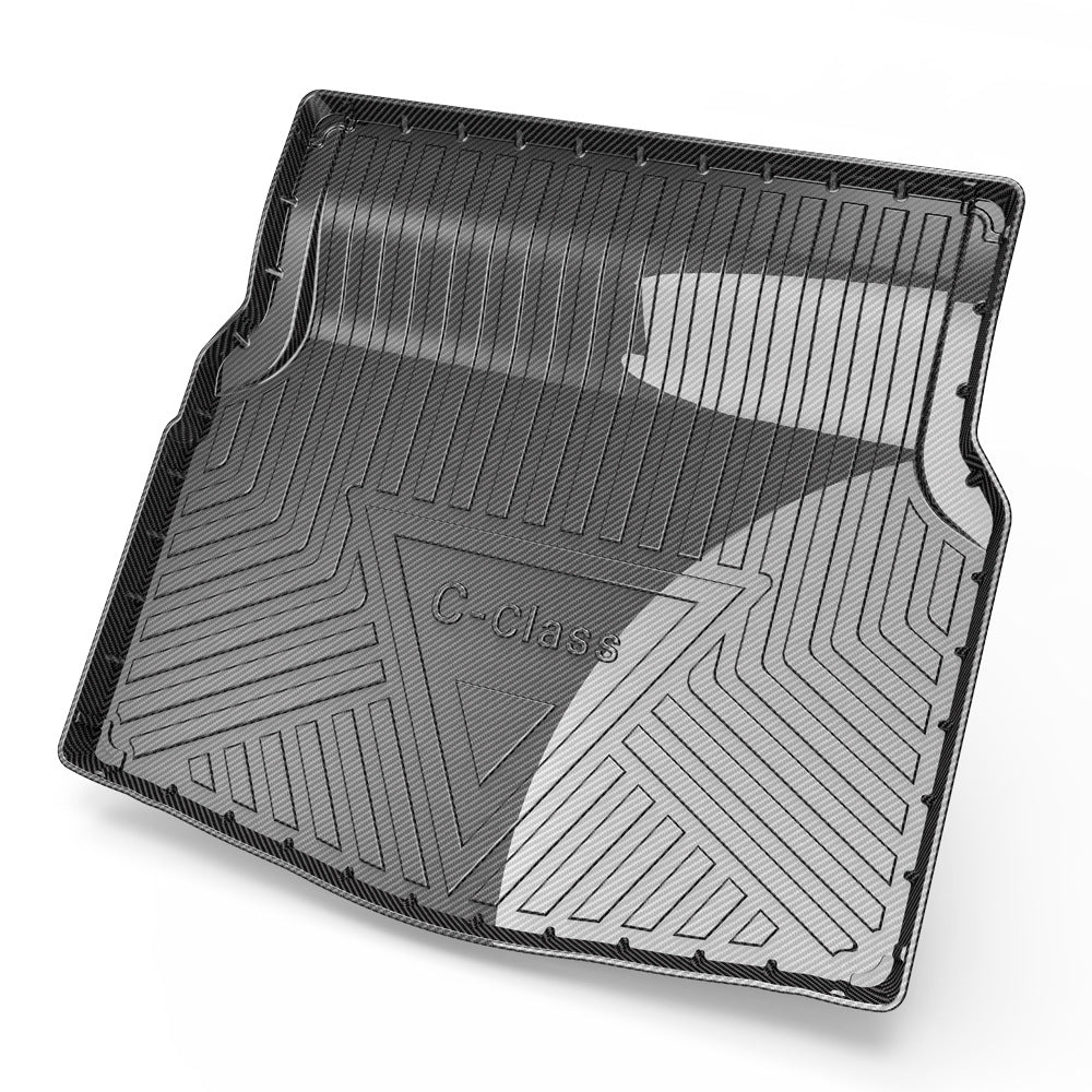 Carbon Fiber Pattern TPE Car Trunk Mat