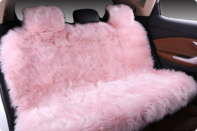 Premium Plush Car Seat Cushion - Universal Winter Comfort