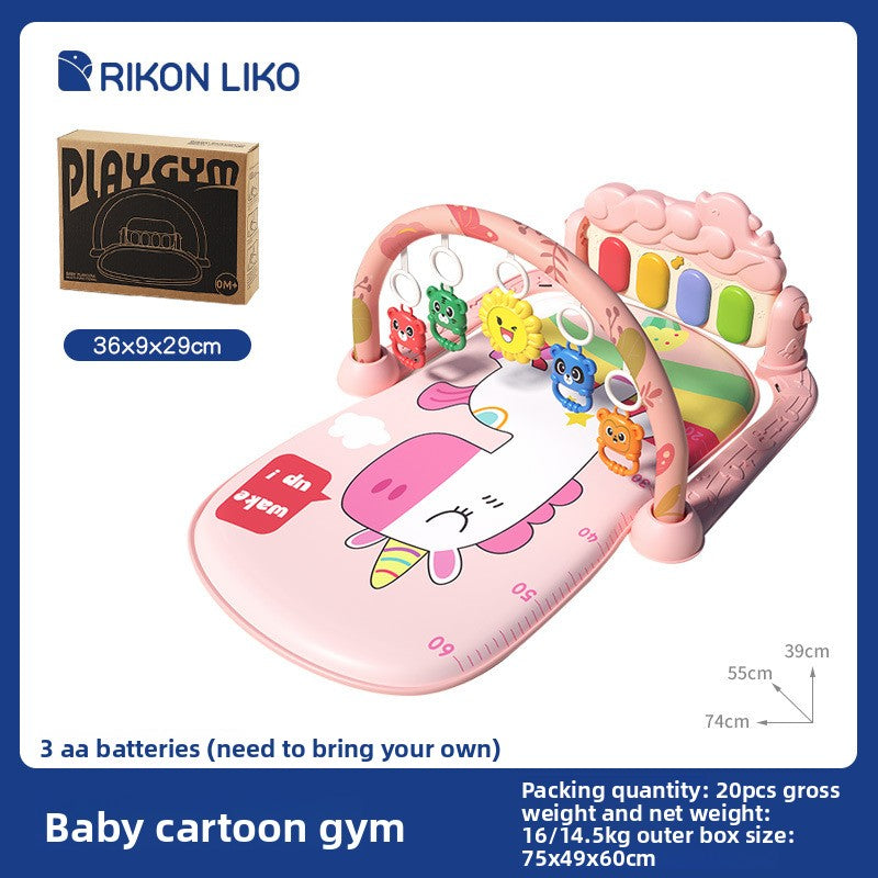 Interactive Crawling Game Mat for Infant Motor Skills and Early Sensory Learning Play