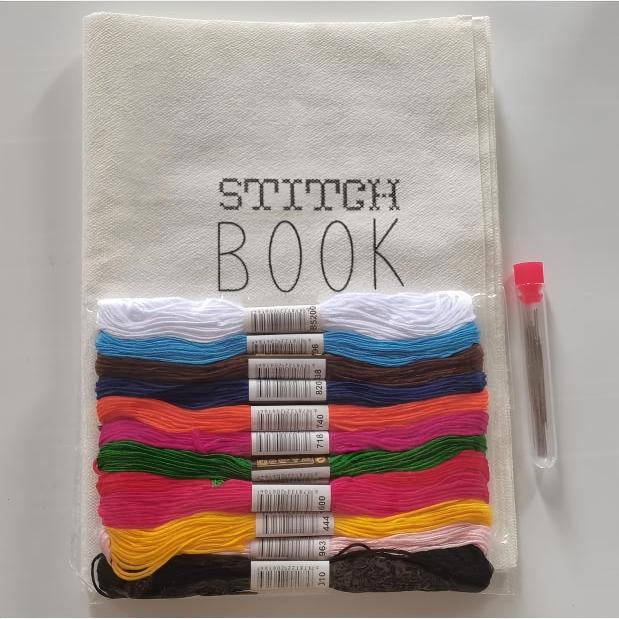 Needle and thread loose-leaf book
