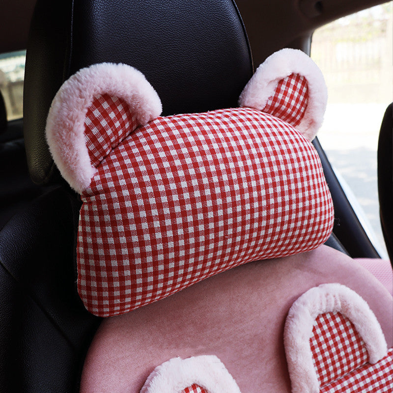 Premium Linen Car Seat Cushion for All Seasons