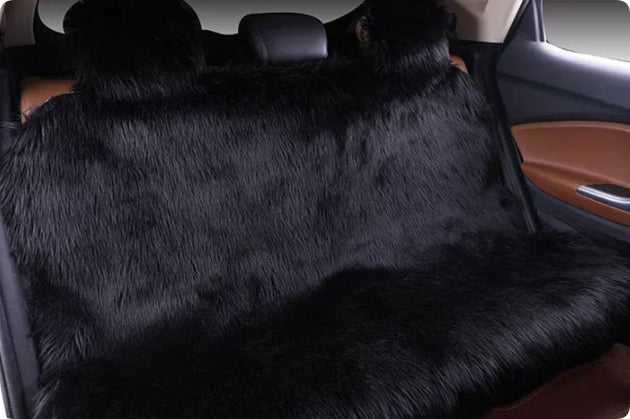Premium Plush Car Seat Cushion - Universal Winter Comfort