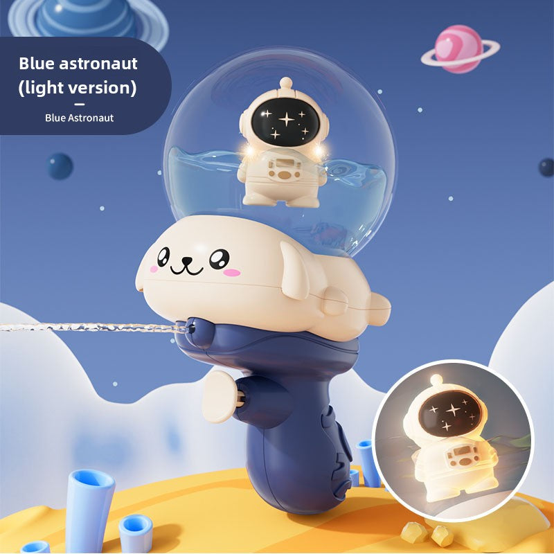Cartoon LED Press Water Gun for Kids