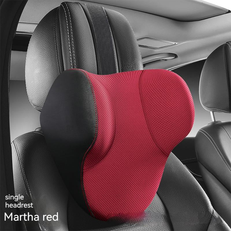 Premium Memory Foam Lumbar Support & Headrest for Automotive