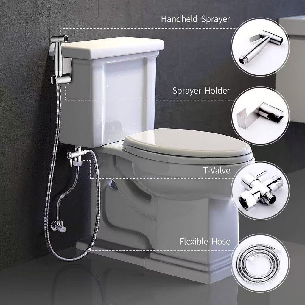 High-pressure booster spray gun water gun