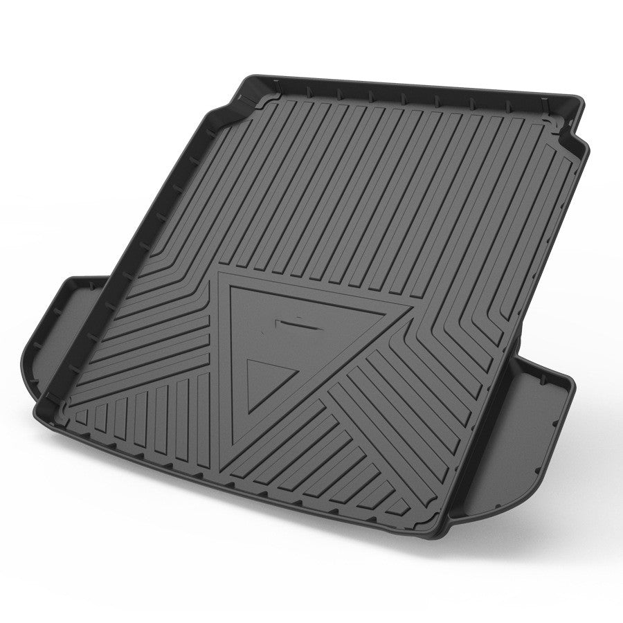 Carbon Fiber Pattern TPE Car Trunk Mat