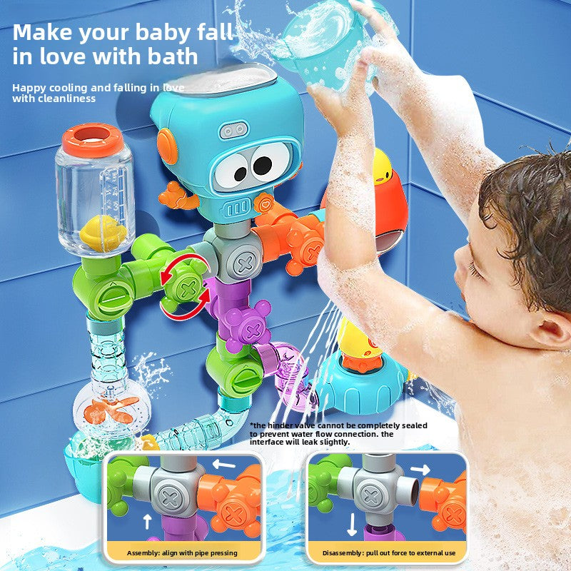 Children's Pull-Out Water Cannon Toy