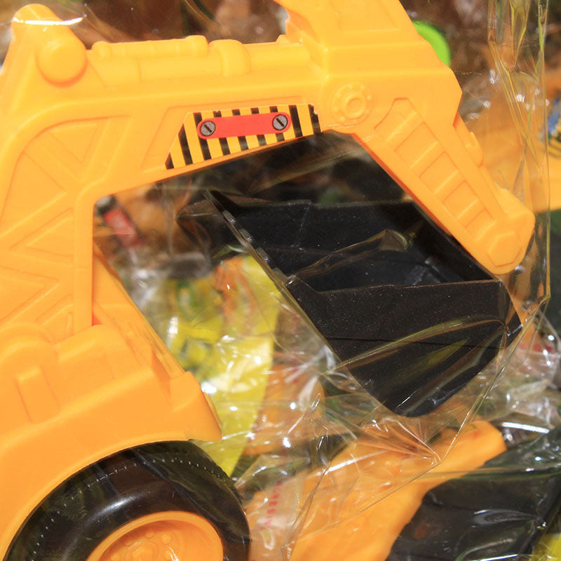 Children's engineering vehicle sliding excavator toys