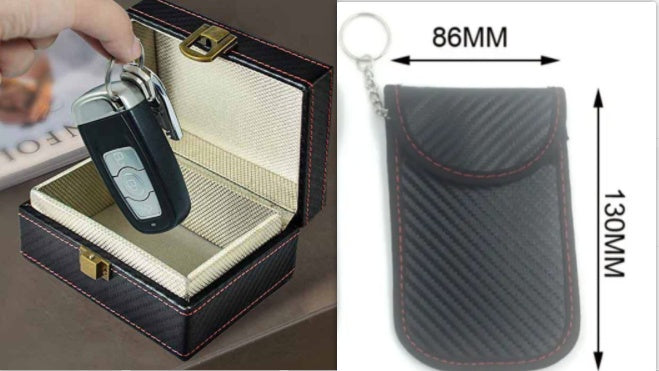 Textured shielding bag