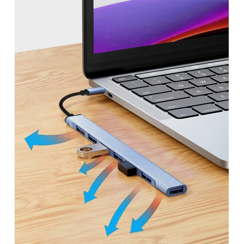 USB-C 7-in-1 Docking Station with 10Gbps Connectivity