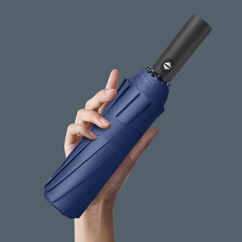 The fully automatic umbrella is suitable for both sunny and rainy days