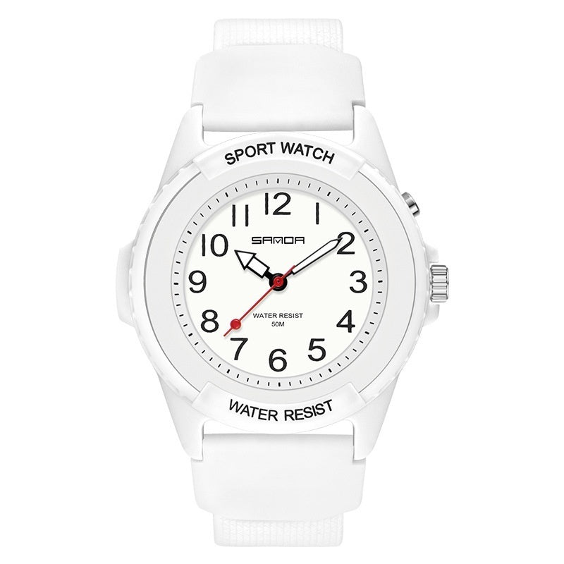 Sleek Sporty Luminous And Waterproof Womens Watch