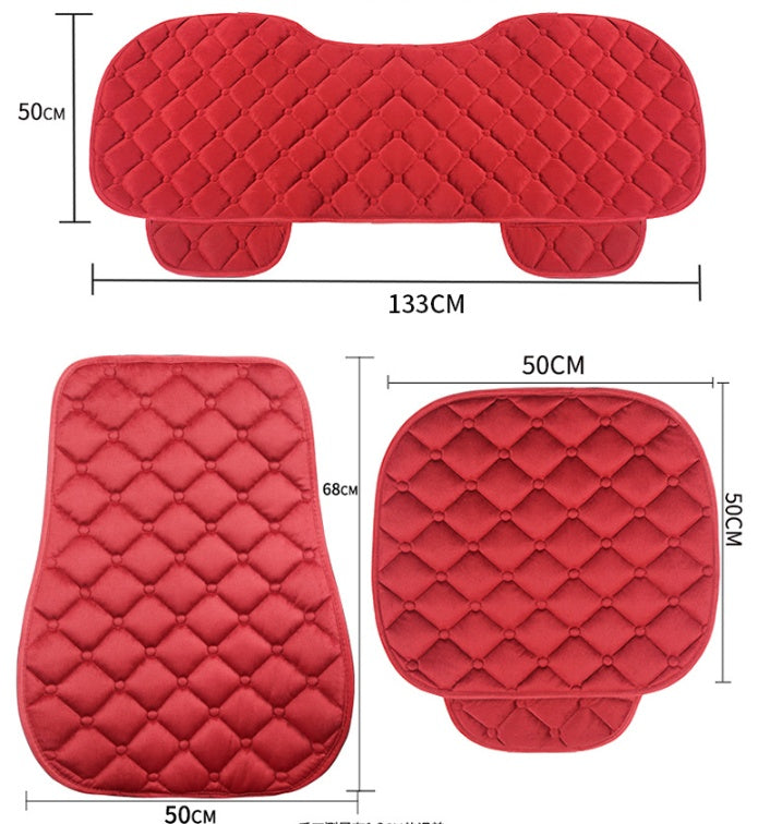 Plush Winter Car Seat Cushion
