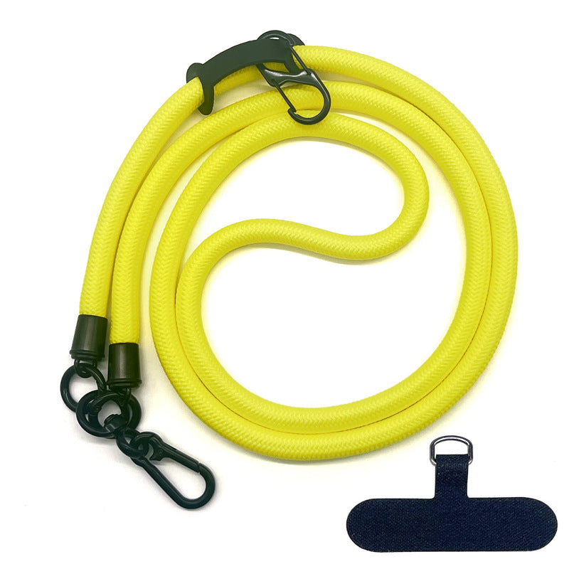 10MM Climbing Rope Mobile Phone Lanyard Gasket Adjustable Crossbody Mobile Phone Strap Camera Strap Rope Anti-lost Neck Rope