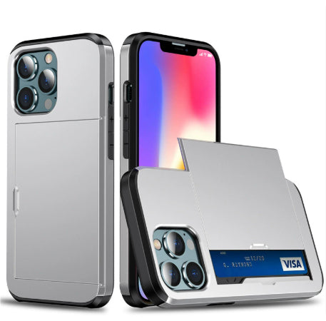 Mobile Phone Card Case - Dual Layer Protection