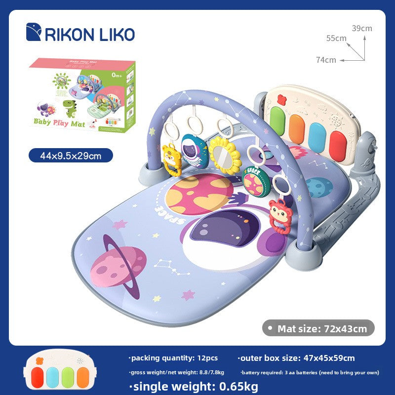 Interactive Crawling Game Mat for Infant Motor Skills and Early Sensory Learning Play