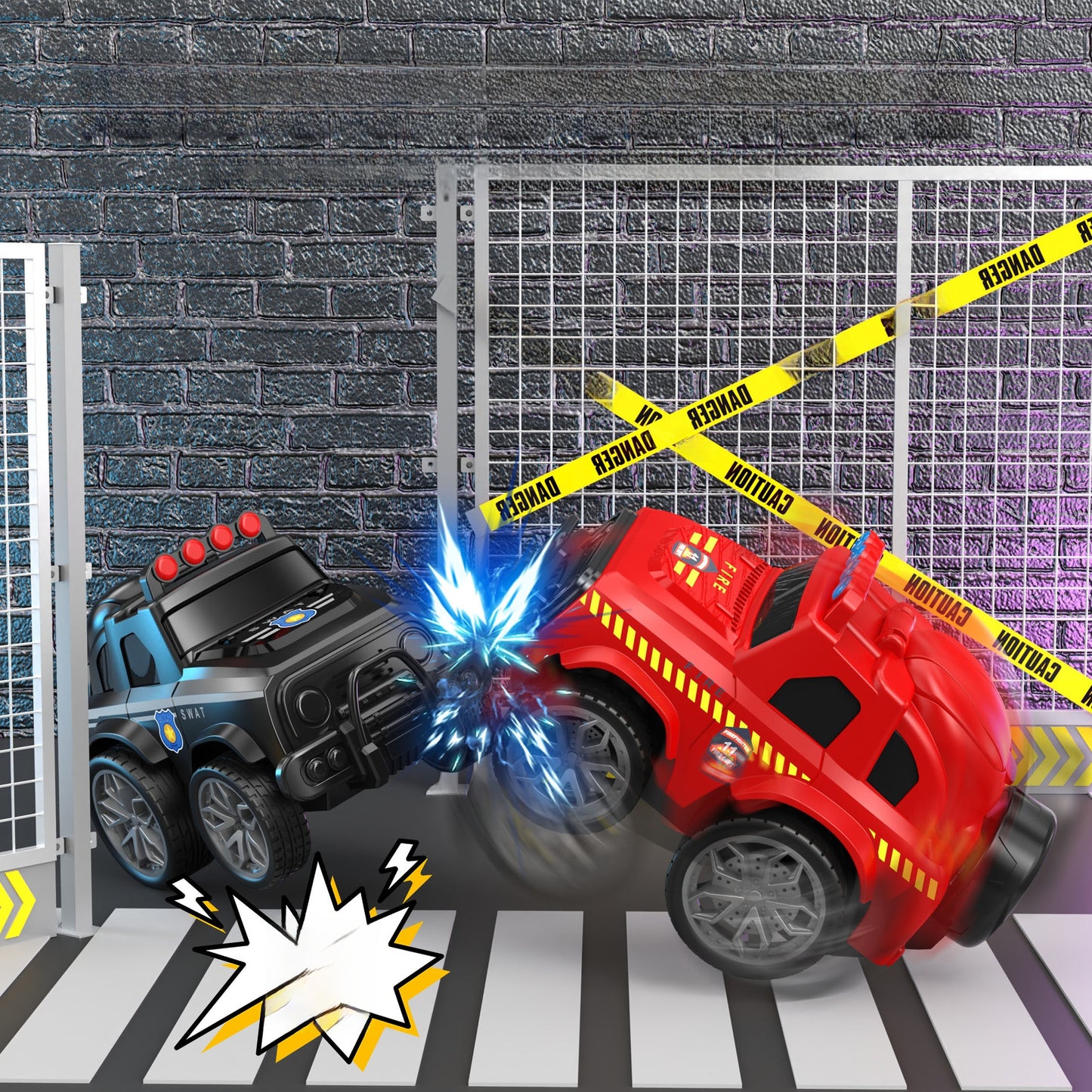 Children's mini police car-shaped toys