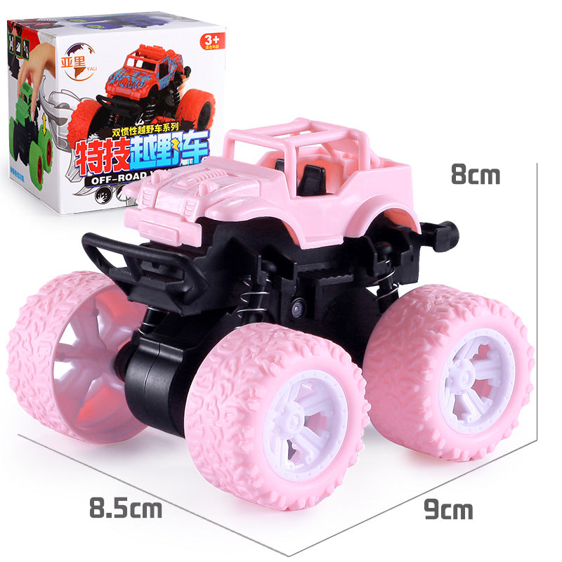 Toy car, excavator, inertial off-road vehicle