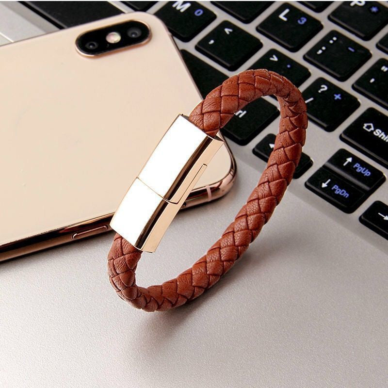 Wearable Charger Bracelet for iPhone & Android