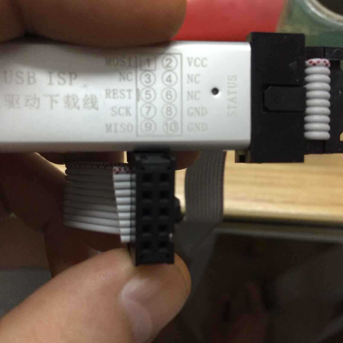 USB ISP Programming Burner for 51 & AVR Microcontrollers