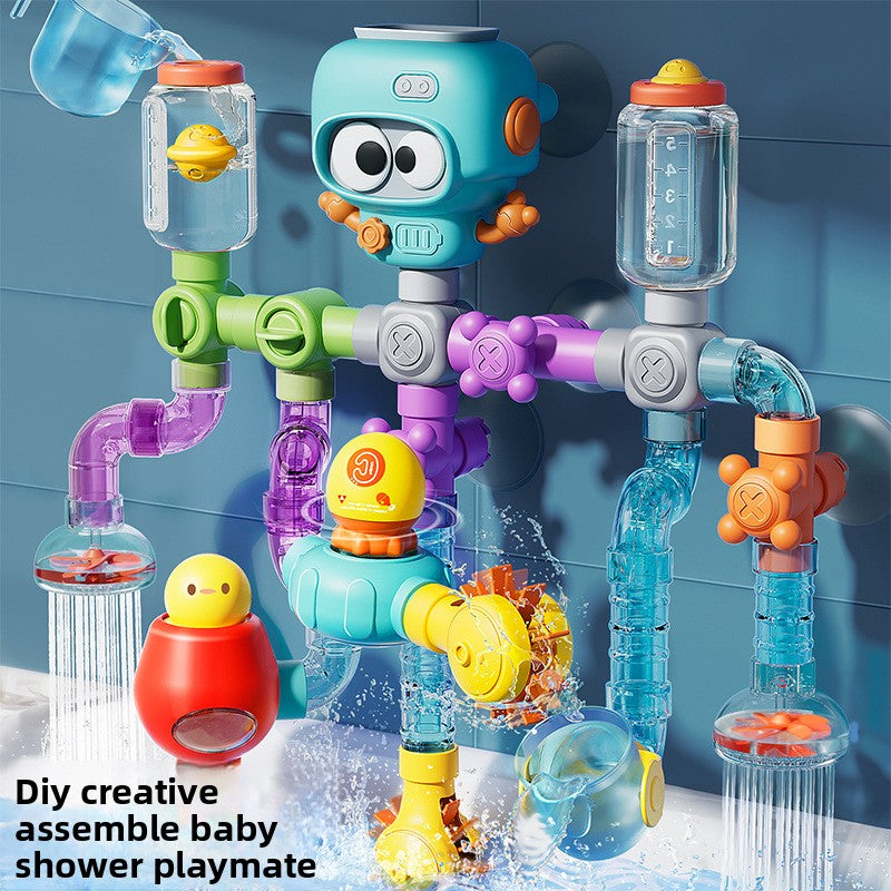 Children's Pull-Out Water Cannon Toy