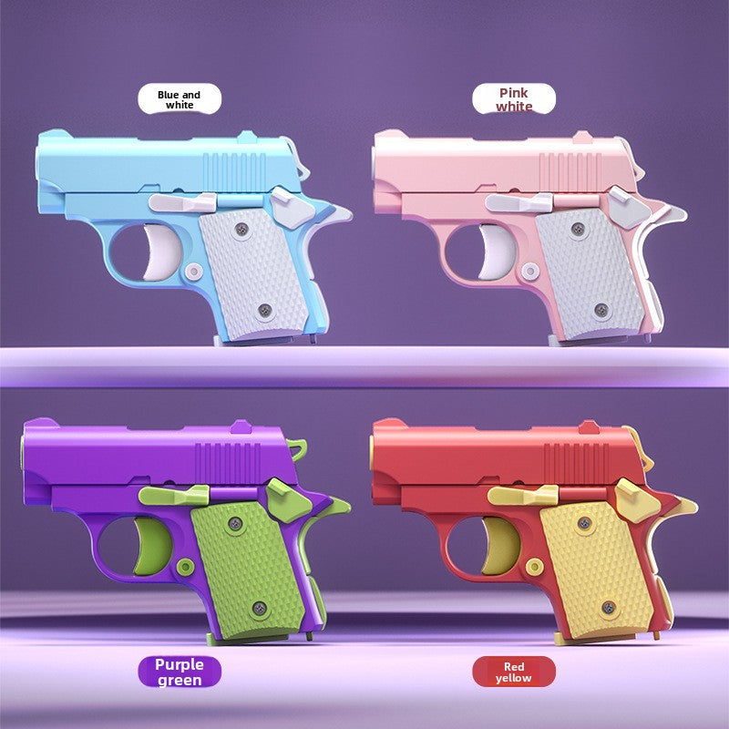 Gravity-Powered 1911 Toy Carrot Gun
