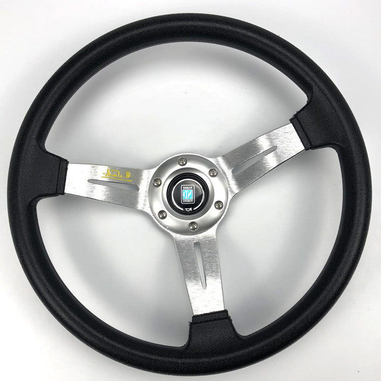 Universal PU Leather Racing Steering Wheel