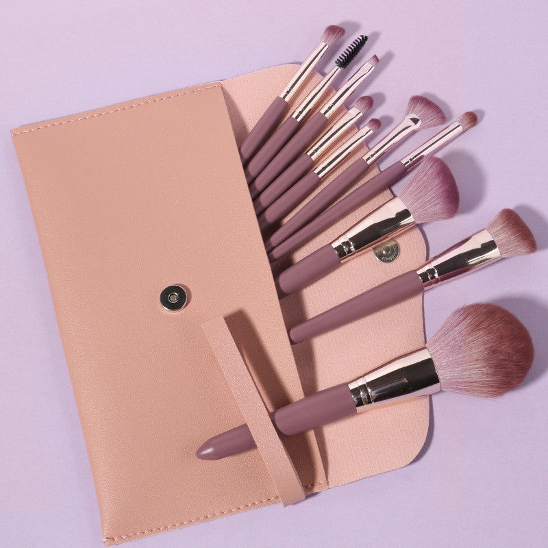 Premium 14-Piece Wooden Handle Makeup Brush Set