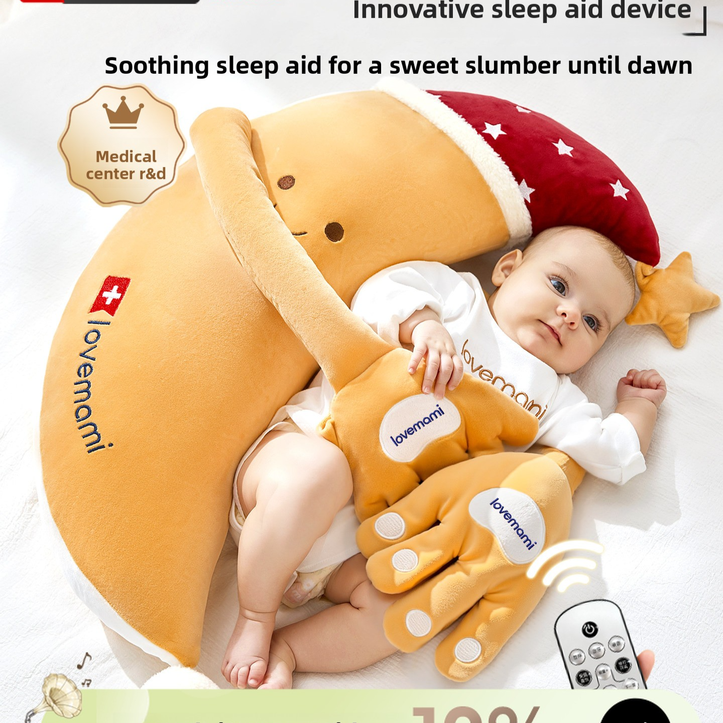 Infant Soothing Plush Doll