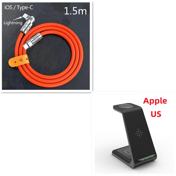 3-in-1 Fast Wireless Charging Station