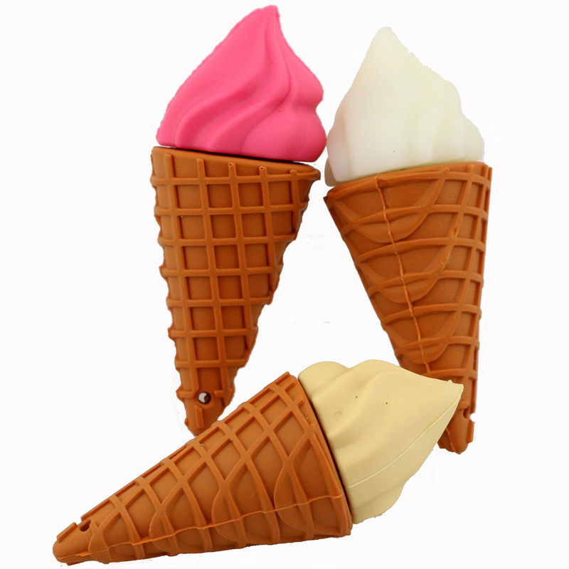 Cute Mini Ice Cream USB Stick - Creative & Fun Storage